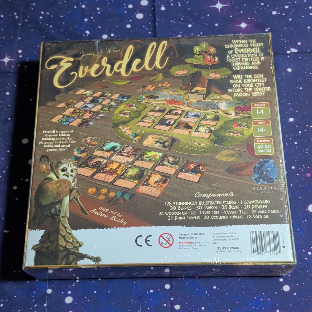 EVERDELL Board Game 1st Edition 2nd Printing 2019 Brand New Sealed - Picture 2 of 10